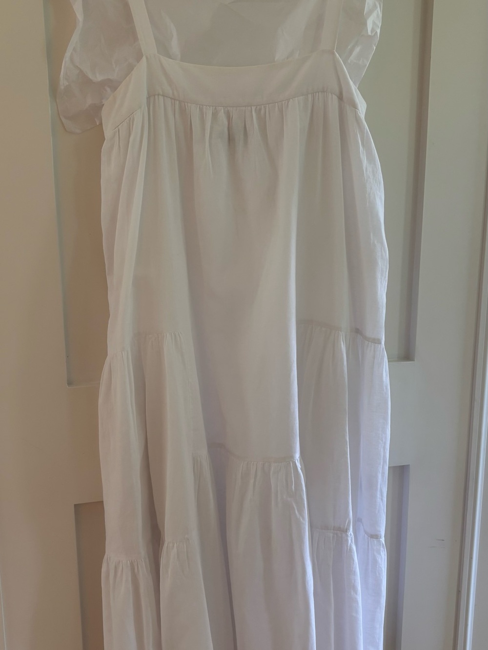Jenni Kayne Square Neck Midi Length Dress